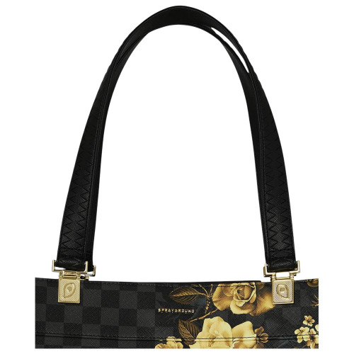 Sprayground Τσάντα ώμου Gold Floral Remix Tortuga Tote Bag